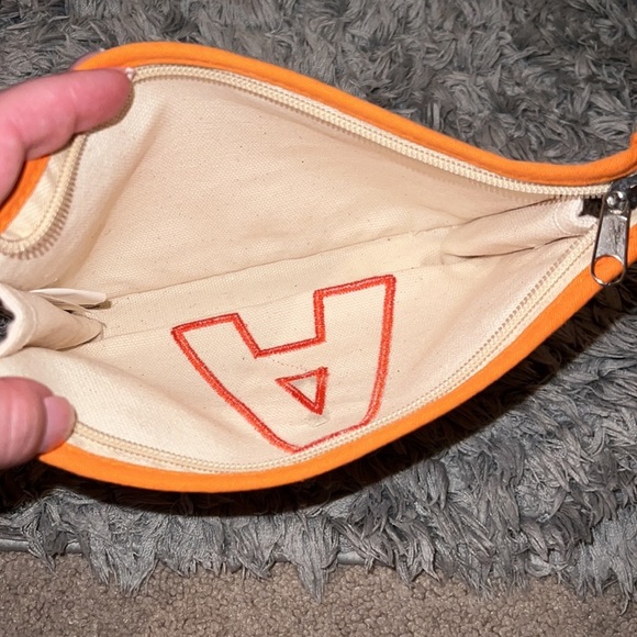 “A” Initial Cosmetic Bag - Picture 4 of 7